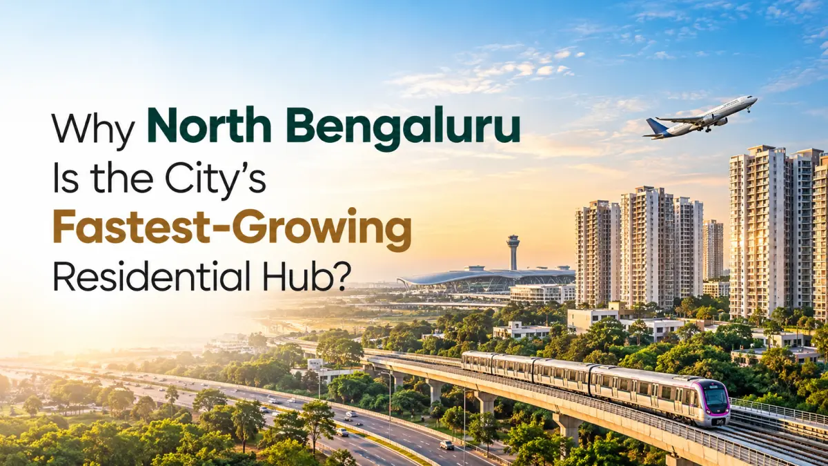 North Bangalore real estate skyline near Hebbal and Thanisandra